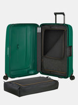 Harde Harde Reiskoffer Essens Samsonite Groen essens 146912-vue-porte